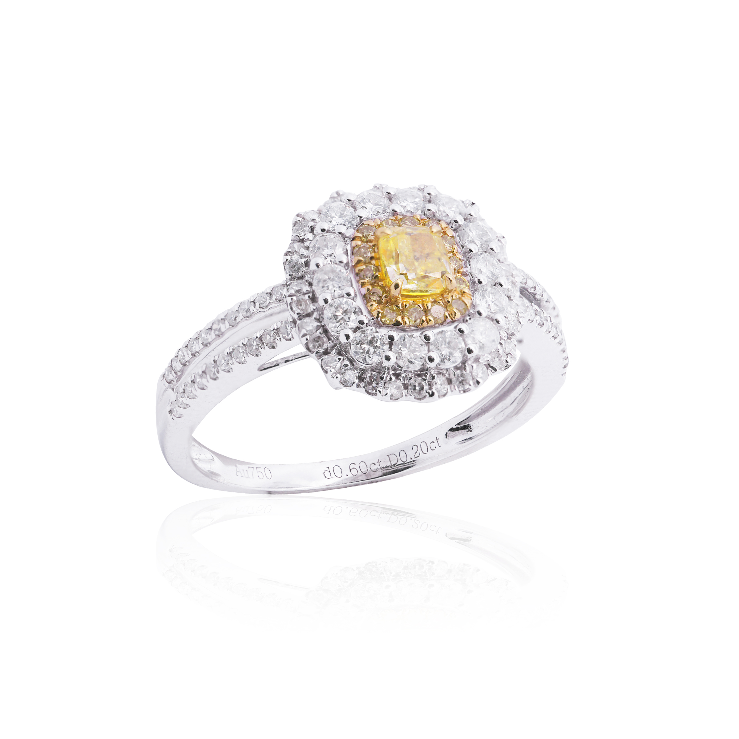 Kiran Yellow Diamond Ring